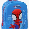 Spidey And His Amazing Friends 3D Mini Rygsæk 6L, Blå