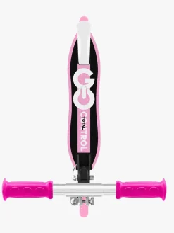 Stamp Sammenklappeligt Løbehjul, Lyserød/sort