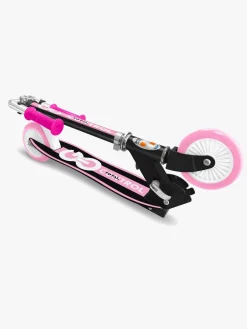 Stamp Sammenklappeligt Løbehjul, Lyserød/sort