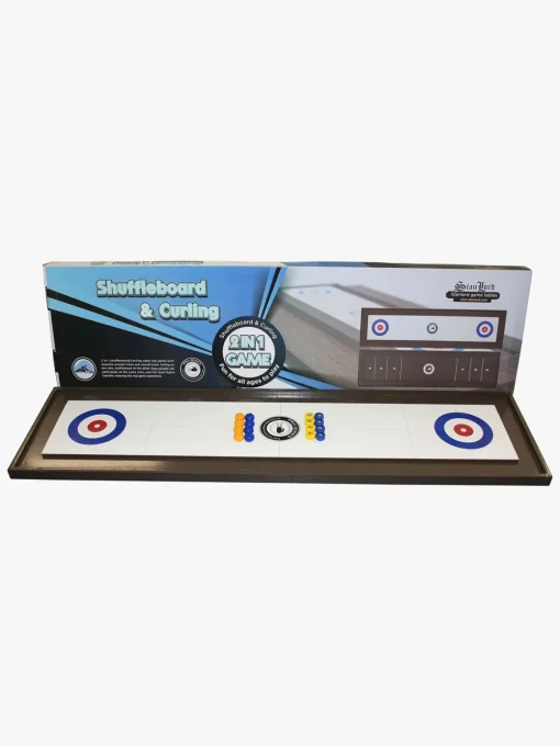 Stanlord Pro Series Shuffleboard & Curling 2-i-1 Spillebord