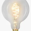 Star Trading LED-lampe E27 G125 Decoled Spiral Clear 3-step Memory