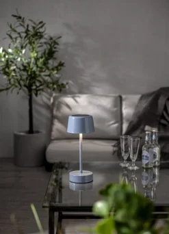 Star Trading Solcellelampe Solei, Blå