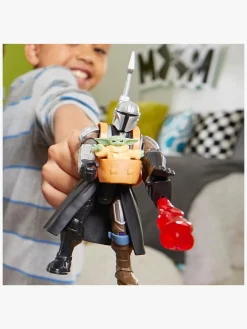 Star Wars Mixmashers Figur Mando And Grogu Deluxe