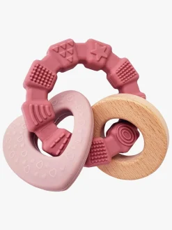 Summerville Organic Bidelegetøj Hjerte, Lyserød