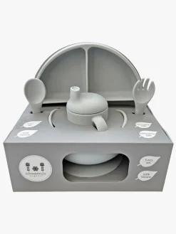 Summerville Spisesæt 5 Dele, Silver Grey