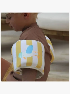 SUNNYLiFE Badevinger, Sid the Seagull Mustard Stripe