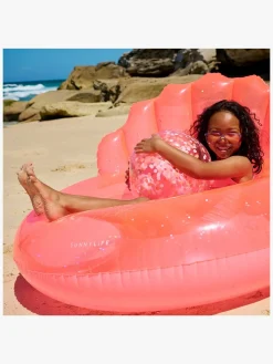 SUNNYLiFE Luxe Badering, Shell Neon Coral