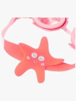 SUNNYLiFE Svømmebriller, Melody the Mermaid Neon Strawberry