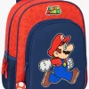 Super Mario Junior Rygsæk 15L Trick, Mørkeblå/Rød