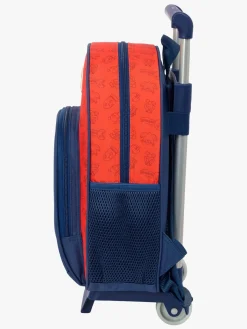 Super Mario Small Trolley Kuffert 10L Trick, Mørkeblå/Rød