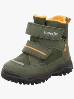 Superfit Husky1 Vinterstøvler, Green/Orange