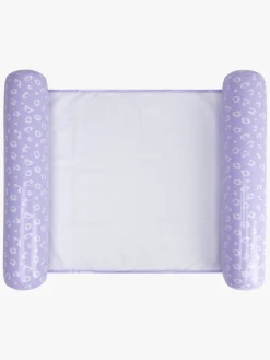 Swim Essentials Flydende Hængekøje 116 cm, Lila Leopard