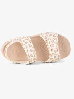Swim Essentials Sandaler, Beige Leopard