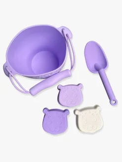 Swim Essentials Strandsæt 4 Dele, Purple Leopard