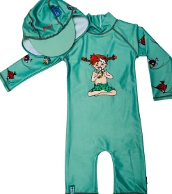 Swimpy Pippi UV-Sæt 2 Dele, Grøn