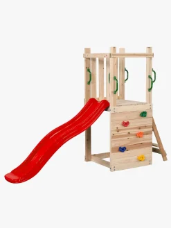Swing King Klatretårn Mari med Rød Rutsjebane 175 cm