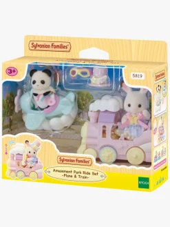 Sylvanian Families Legesæt Forlystelsespark Flyvemaskine & Tog