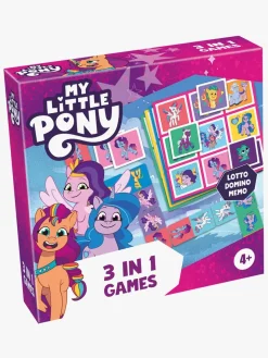 Tactic My Little Ponny Spil 3-i-1