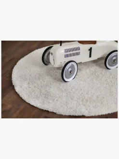 Teddy Gulvtæppe Rund 160, Hvidt