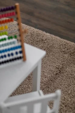 Teddy Gulvtæppe 133x190, Linne