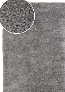 Teddy Gulvtæppe 133x190, Silver