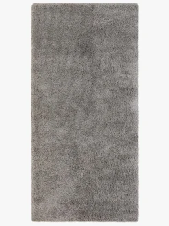 Teddy Ryatæppe 60x120, Sølv