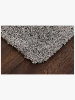 Teddy Ryatæppe 60x120, Sølv