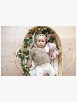 Teddykompaniet Bamse Kanin Elina 20 cm, Misty rose