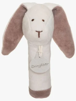 Teddykompaniet Diinglisar  Kanin Rangle, White