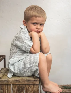 That's Mine Isa Shorts, Blue Stripe