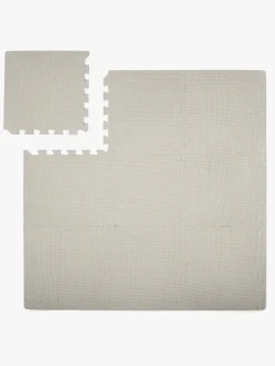 That's Mine Kvadrat Legetæppe, Light Grey