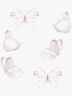 That's Mine Wallsticker Butterfly 6-pak, White