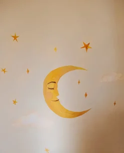 That's Mine Wallsticker Moon