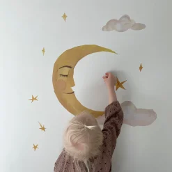That's Mine Wallsticker Moon