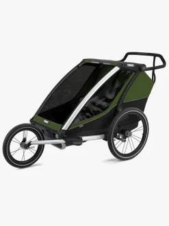 Thule Chariot Cab 2 Cykelanhænger, Cypress Green