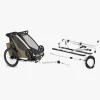 Thule Chariot Cross 1 Cykelanhænger inkl. Skisæt, Khaki G3