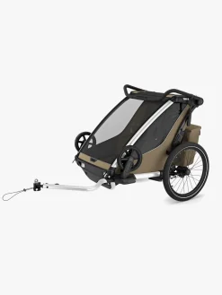 Thule Chariot Cross 2 Cykelanhænger, Khaki G3