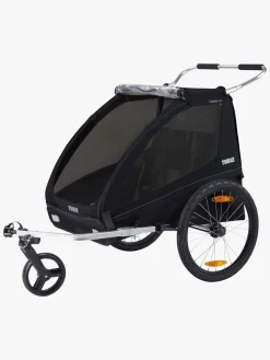 Thule Coaster XT Cykelanhænger inkl. Gåturssæt, Black