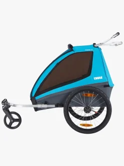 Thule Coaster XT Cykelanhænger inkl. Gåturssæt, Blue