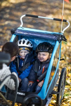 Thule Coaster XT Cykelanhænger inkl. Gåturssæt, Blue