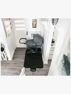 Tinkafu Gulvmåtte 90x145cm, Sort