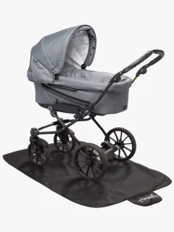 Tinkafu Gulvmåtte 90x145cm, Sort