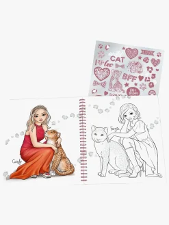 TOP Model LEOHEART Malebog med Pailletter