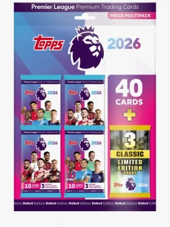 Topps Premier League Samlekort Mega Multipack 43 Stk.