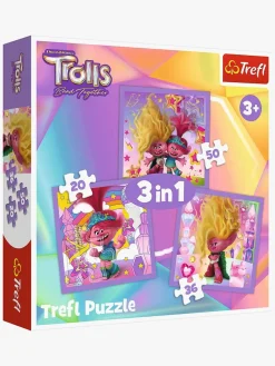 Trefl Trolls 3 Puslespil 3-i-1