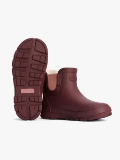 Tretorn Aktiv Chelsea Forede Gummistøvler, Burgundy