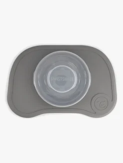 Twistshake Click-Mat Mini Tallerken & Underlag, Grå