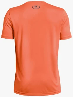 Under Armour Tech Big Logo Solid Tee, Magma Orange
