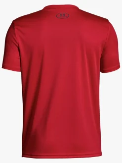Under Armour Tech Big Logo Solid Tee Træningstrøje, Red