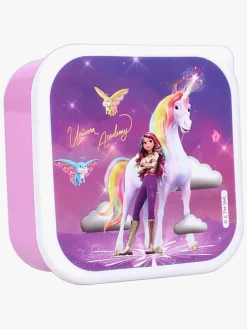 Unicorn Academy 3 in 1 Madkasse Fresh Bites, Lilla